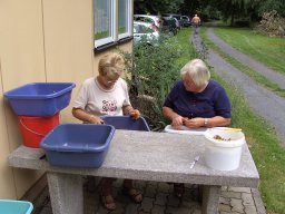 Aufbau Seefest 2008